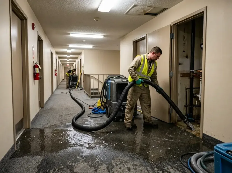 multi-unit-apartment-hallway-f-005 — frequently asked questions, Emergency Burst Pipe Water Extraction & Removal in McAdoo,…